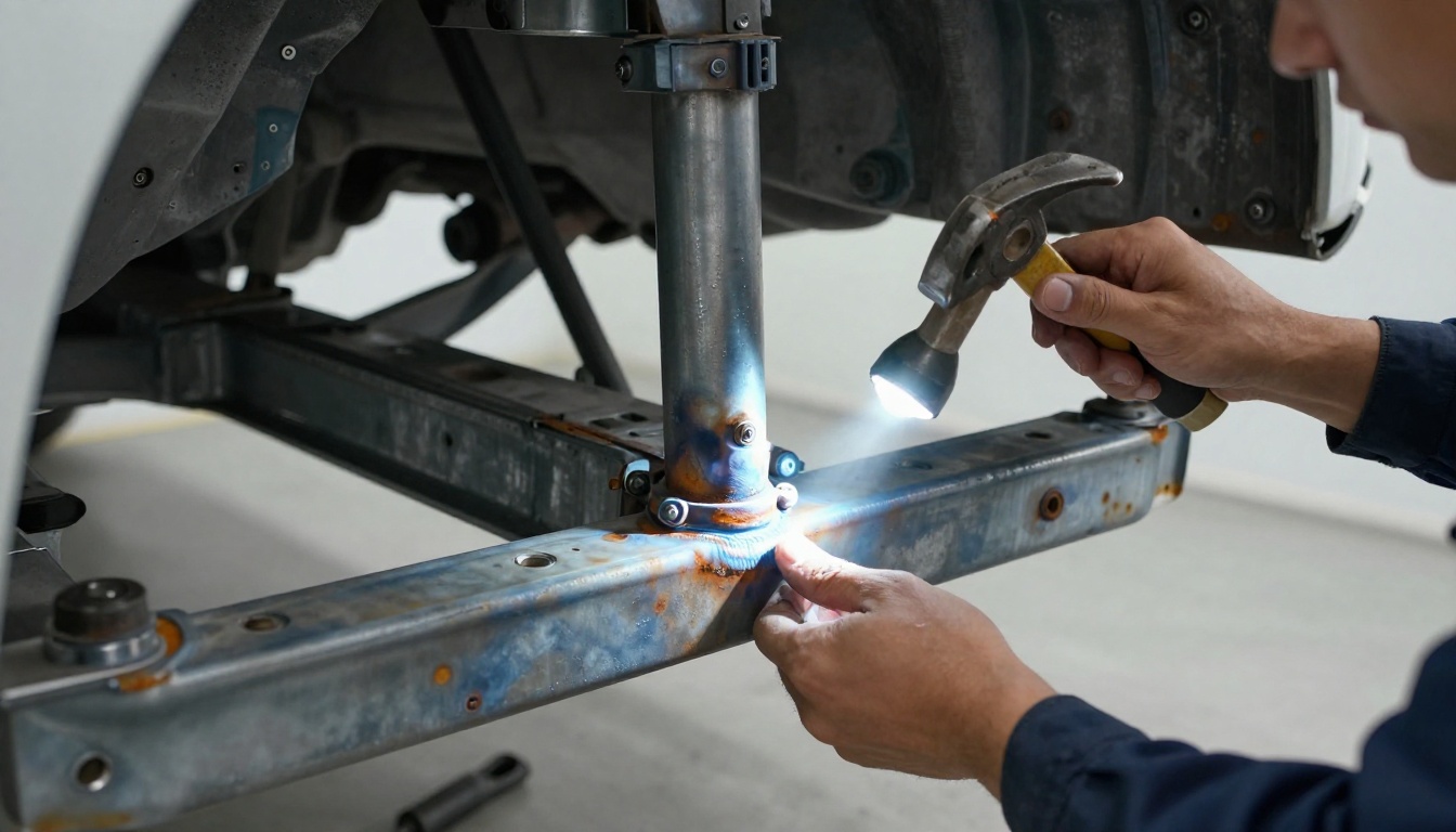 Repérer la corrosion avant qu'elle ne te bloque au contrôle technique