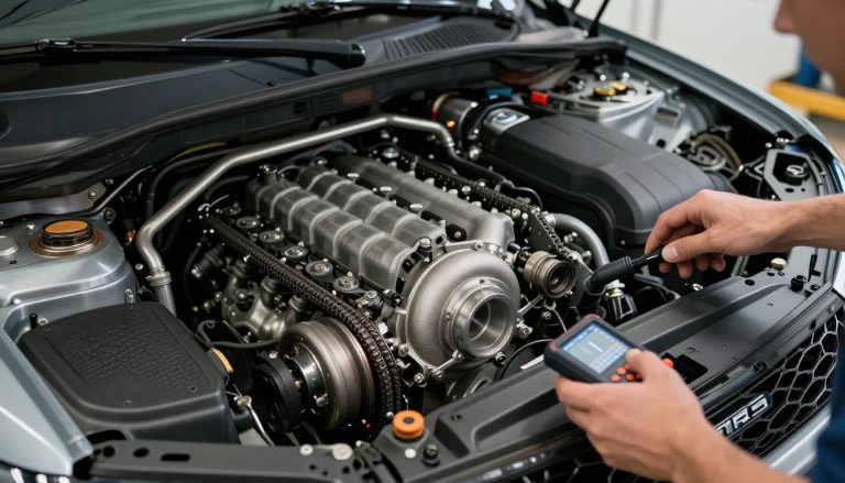 moteur diesel range rover evoque avec turbo et distribution